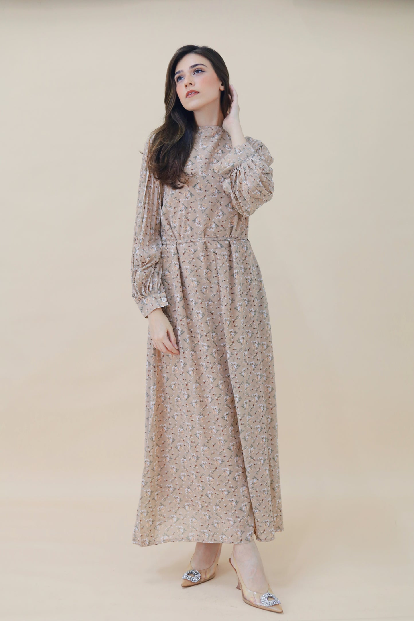 BAIZA MAXI DRESS - SAND