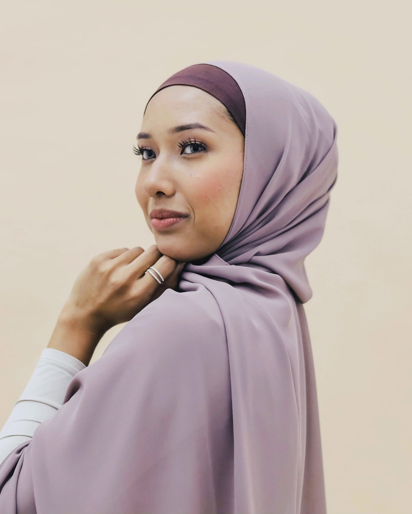 PREMIUM CHIFFON HIJAB - SAND