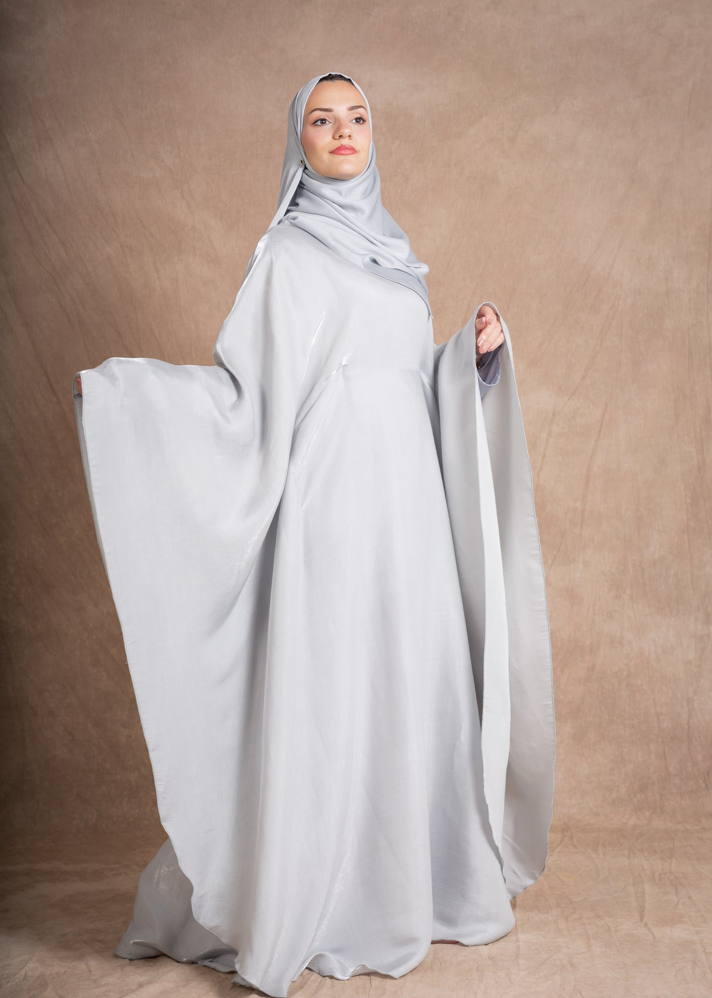 AMEERA KAFTAN ABAYA - ICY BLUE