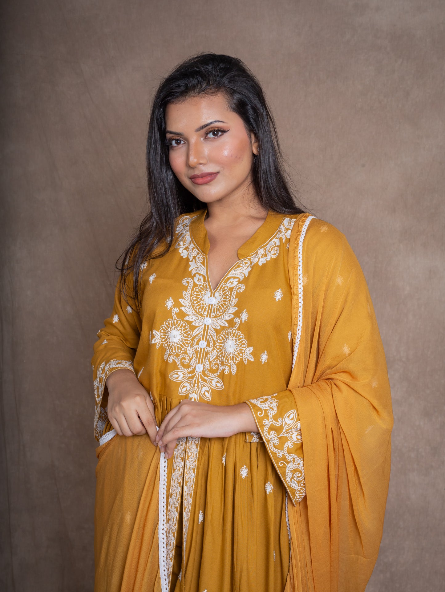 ILAVARASI ANARKALI - MUSTARD