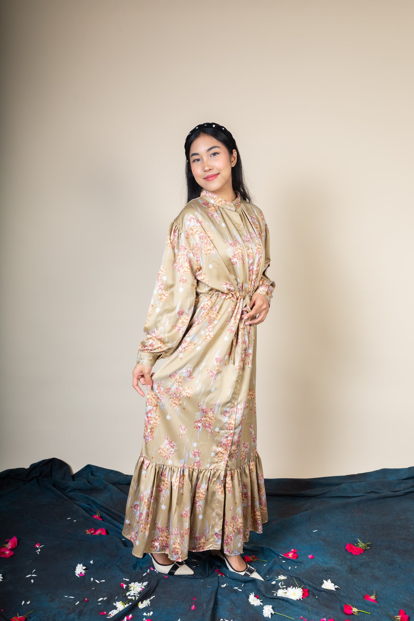 FAYE MAXI DRESS - MOCHA