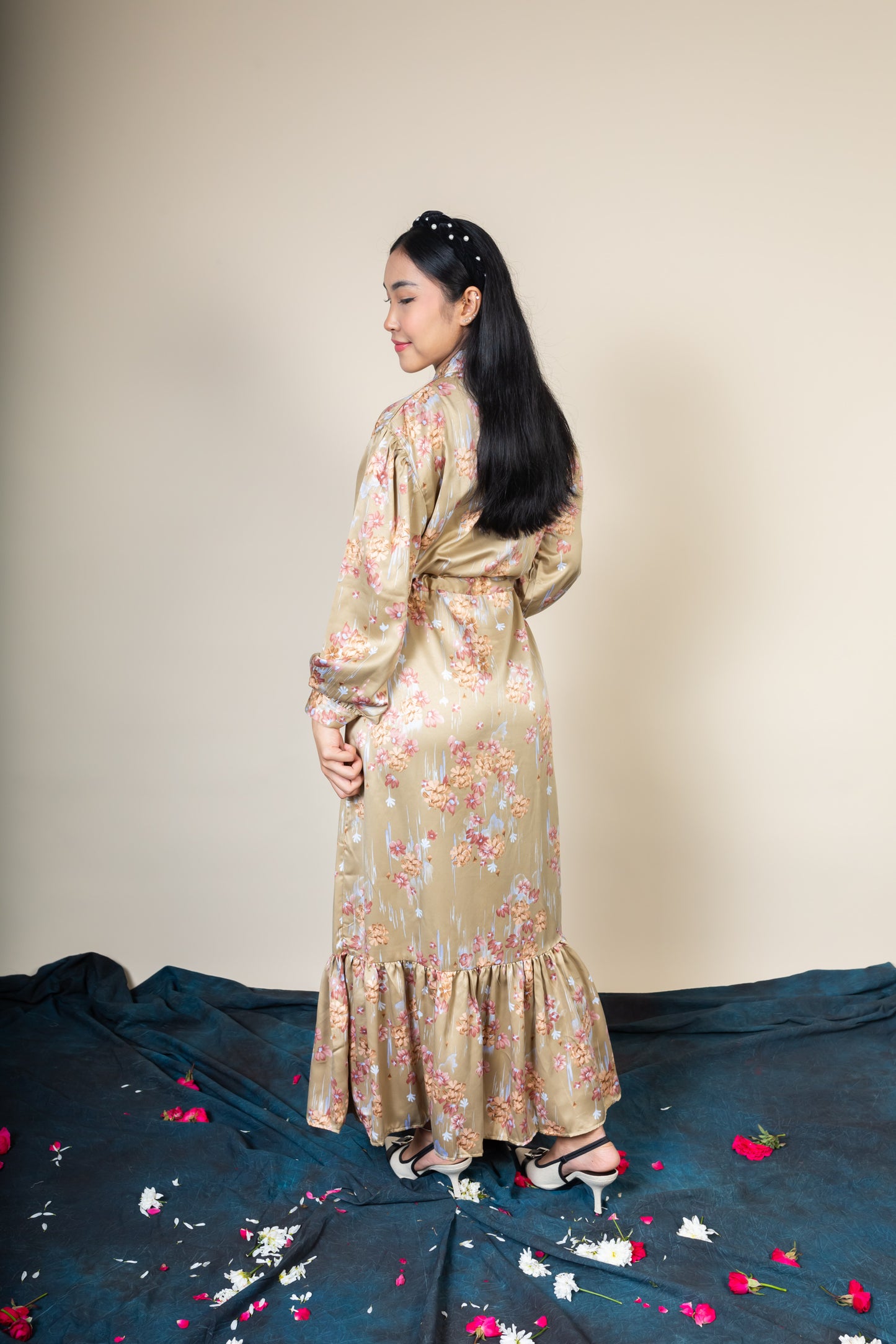 FAYE MAXI DRESS - MOCHA