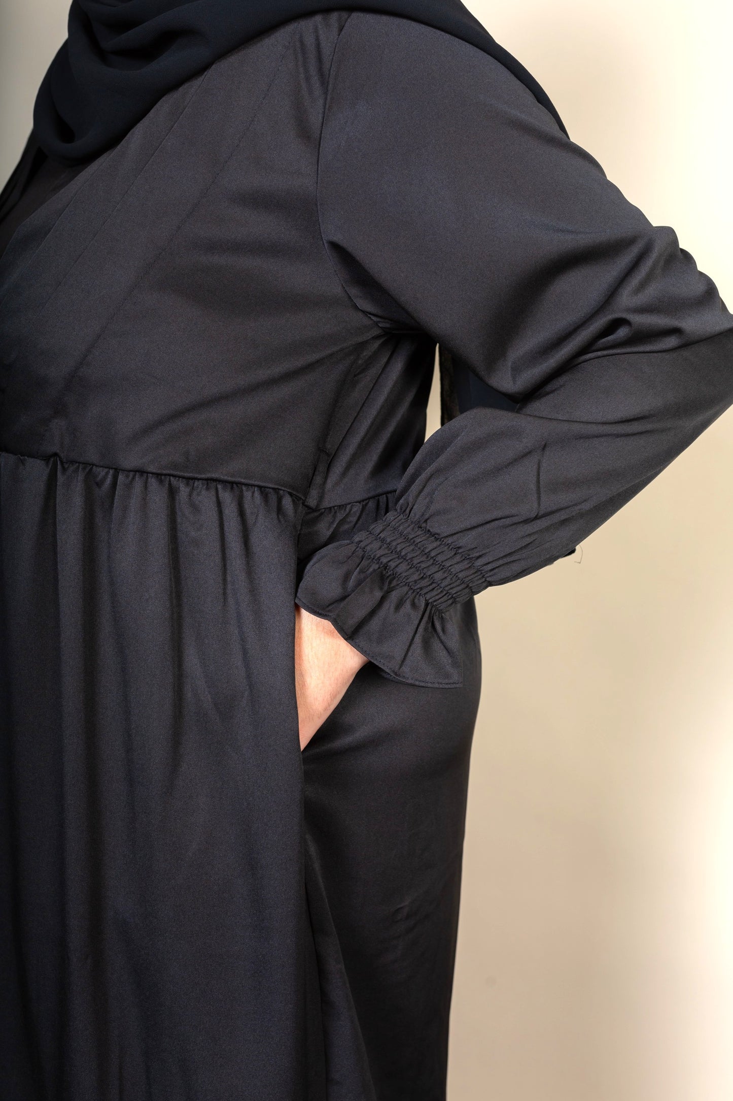 ELMIRA MAXI DRESS - BLACK