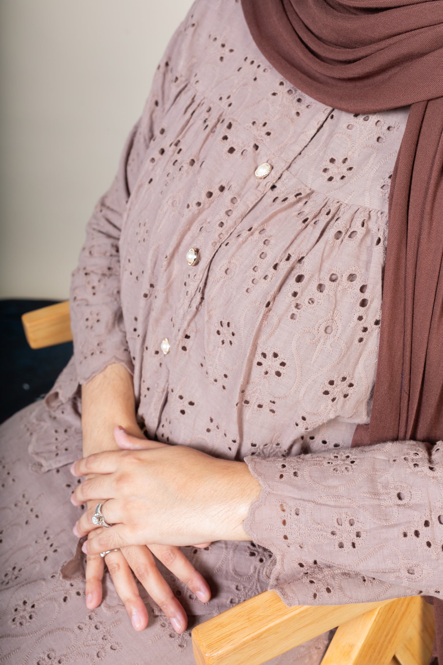 MAHEEN SKIRT SET - WALNUT