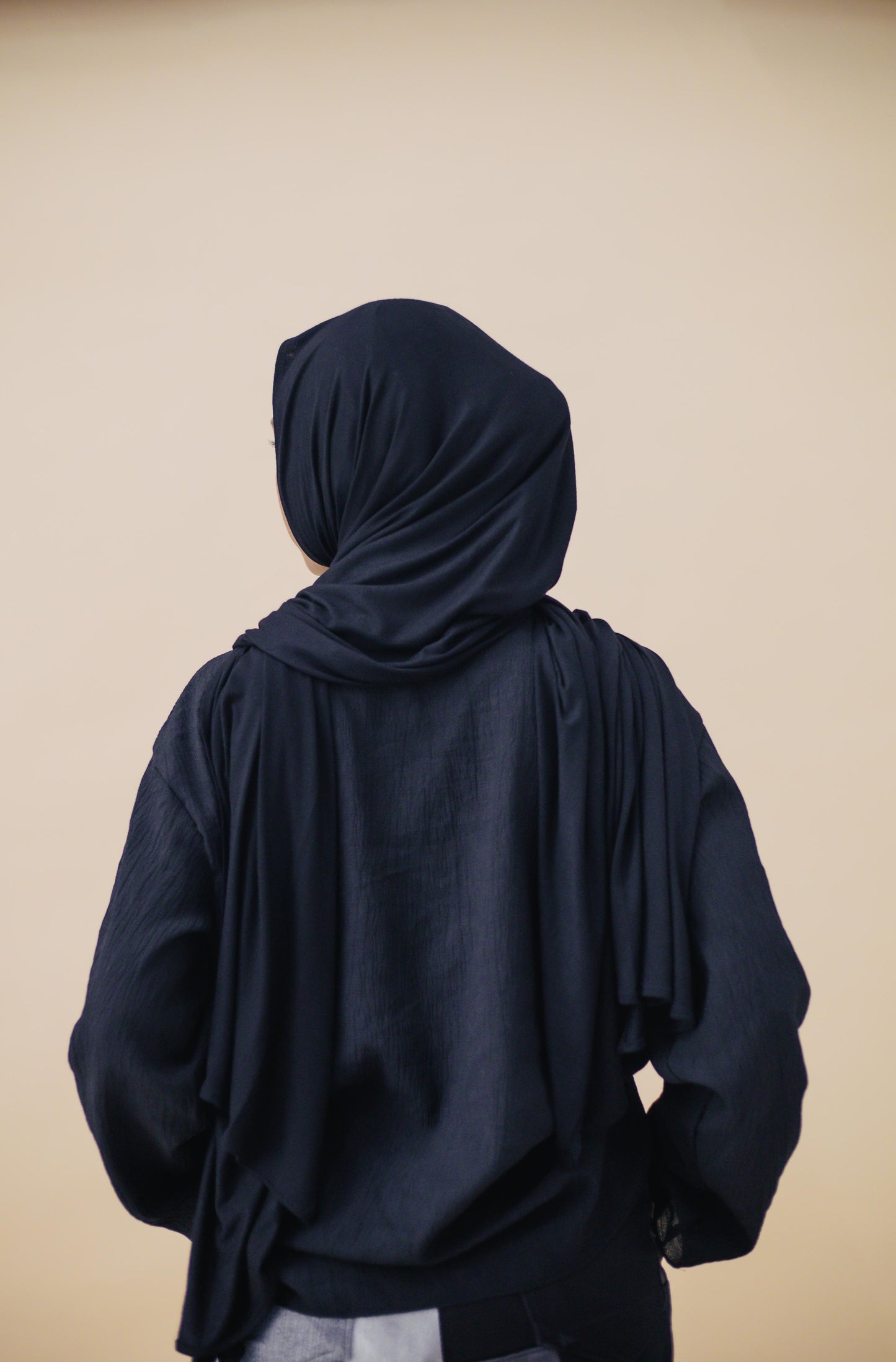 JERSEY HIJAB - BLACK