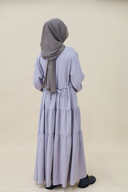 AMAL MAXI DRESS - GREY