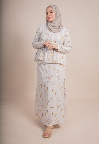 ESHAL SKIRT SET - GREY