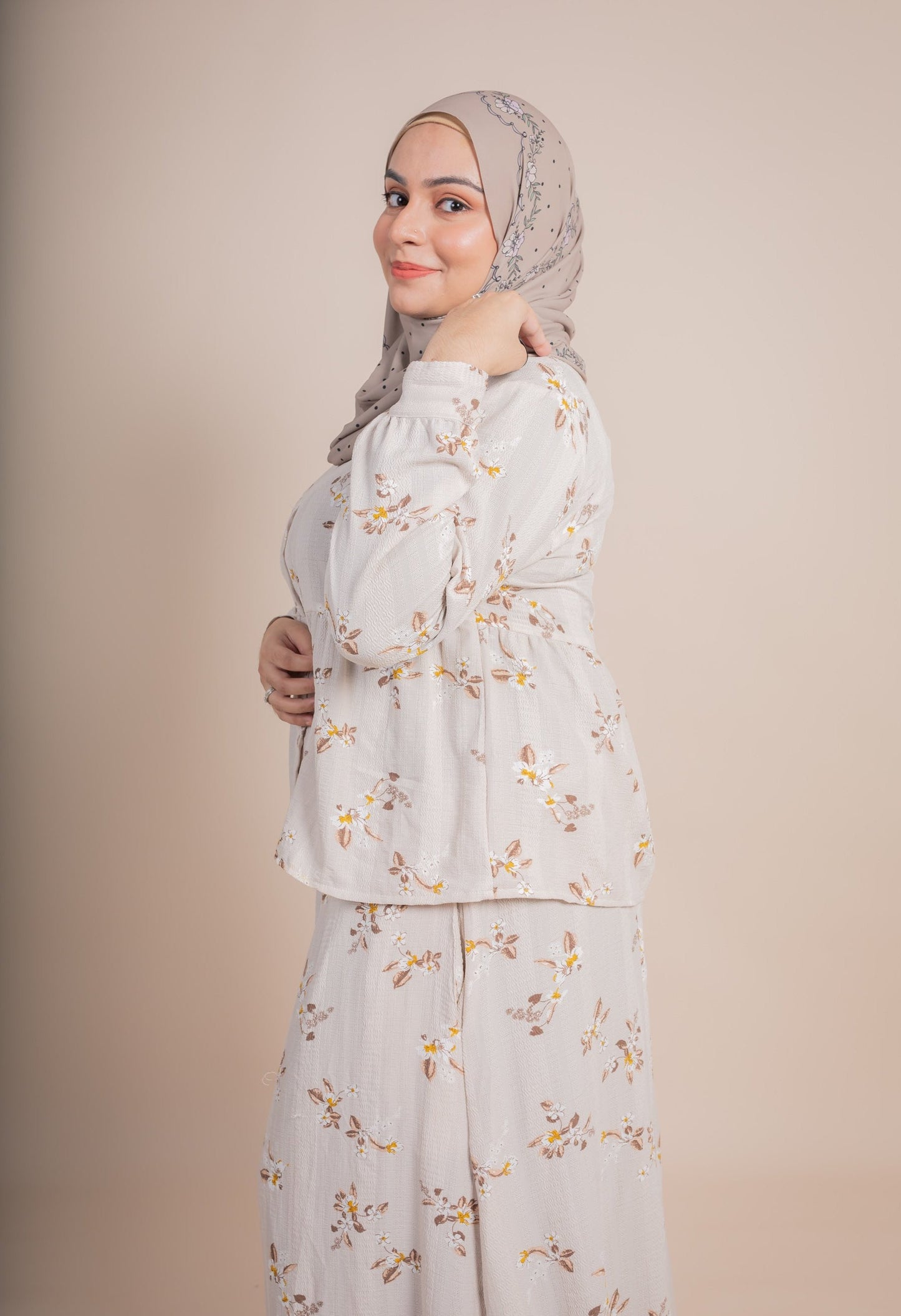 ESHAL SKIRT SET - GREY