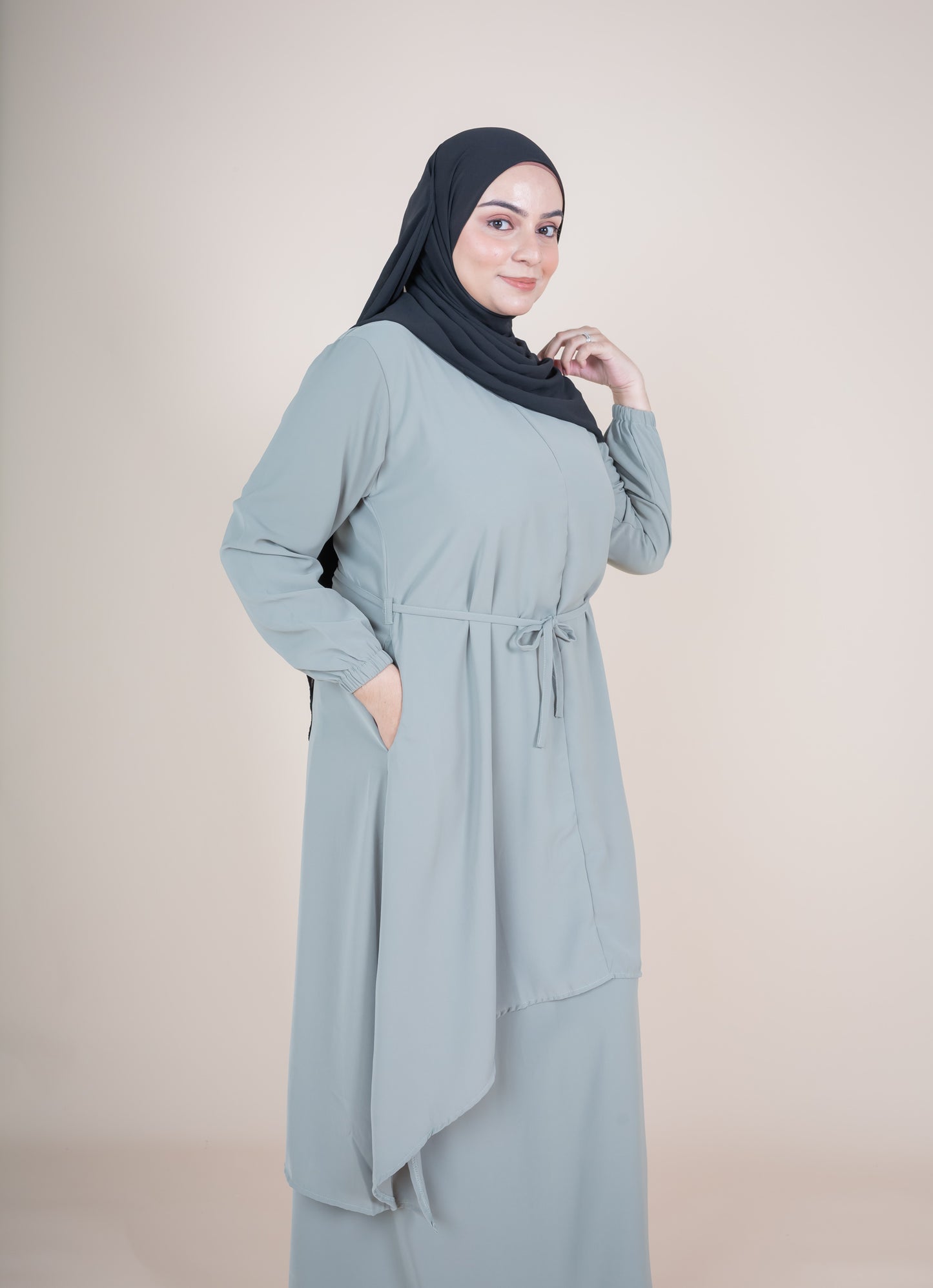 ILINA SKIRT SET - SAGE GREEN