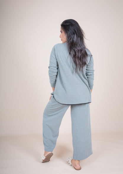 JEHAN PANT SET - SAGE GREEN