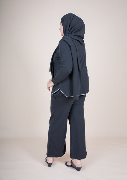 JEHAN PANT SET - BLACK