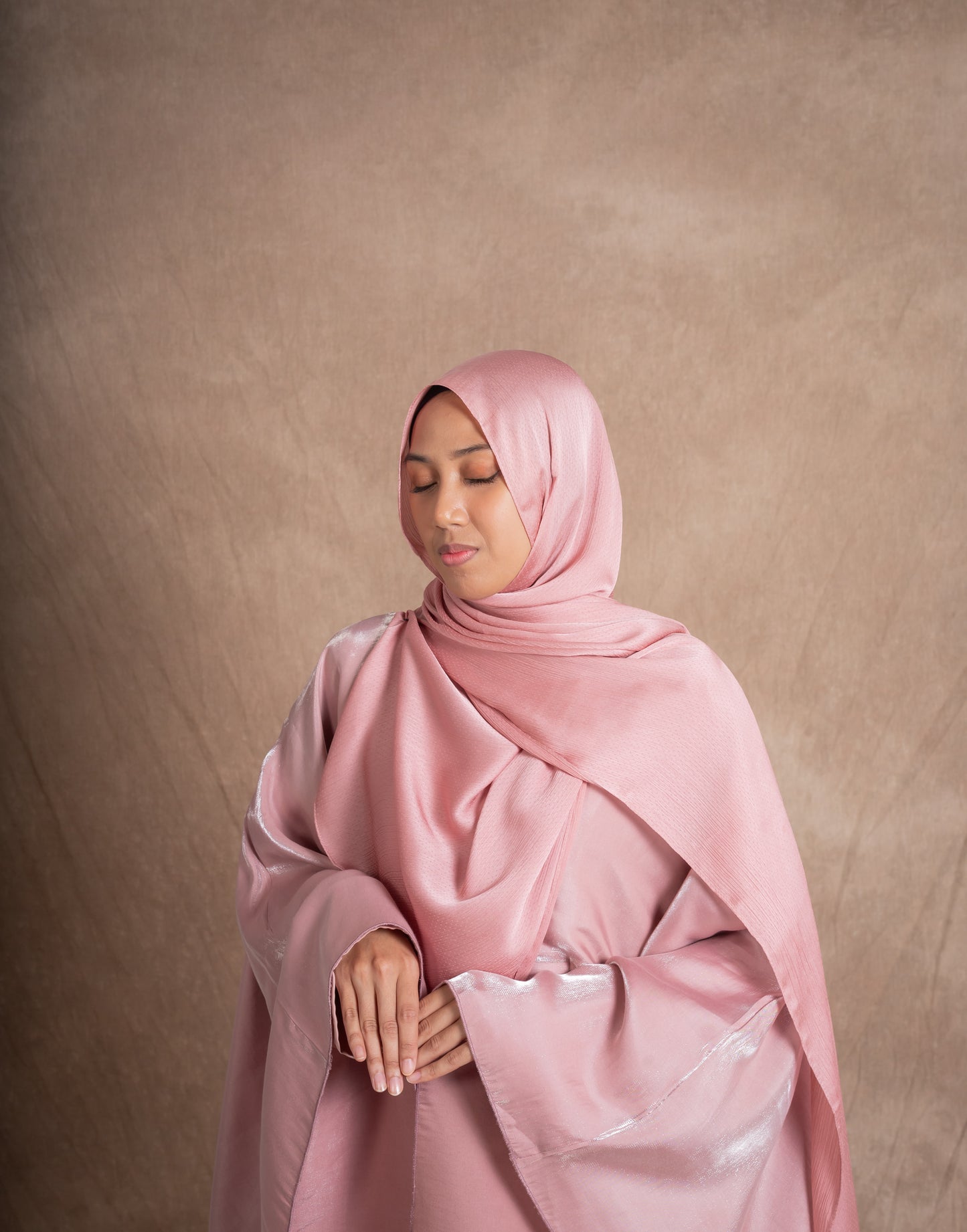 AMEERA KAFTAN ABAYA - BLUSH