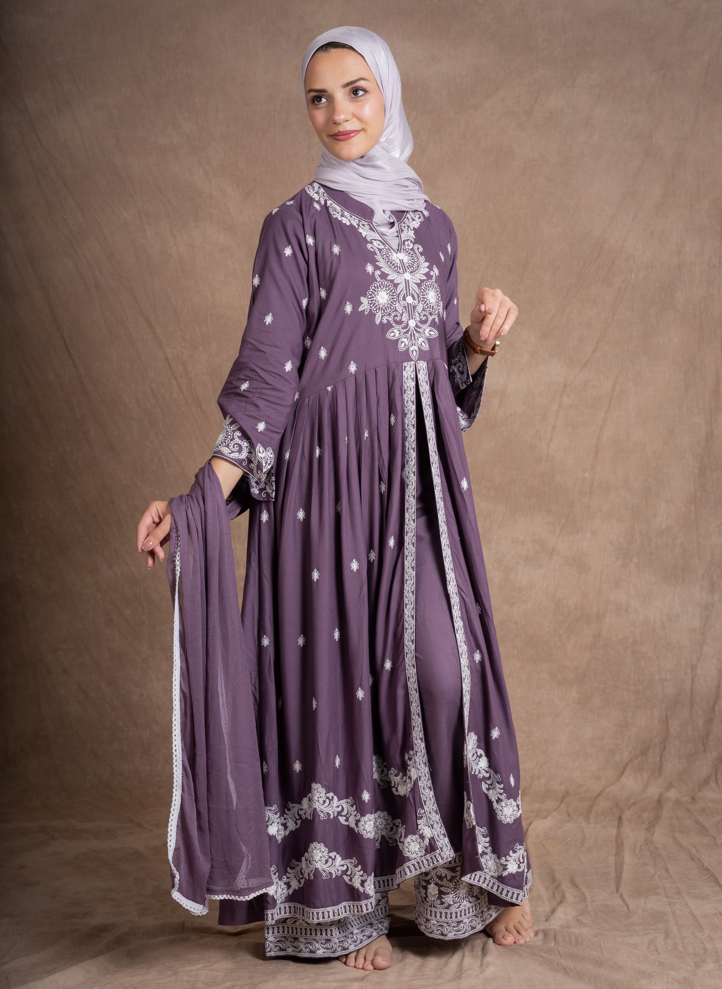 ILAVARASI ANARKALI - LAVENDER