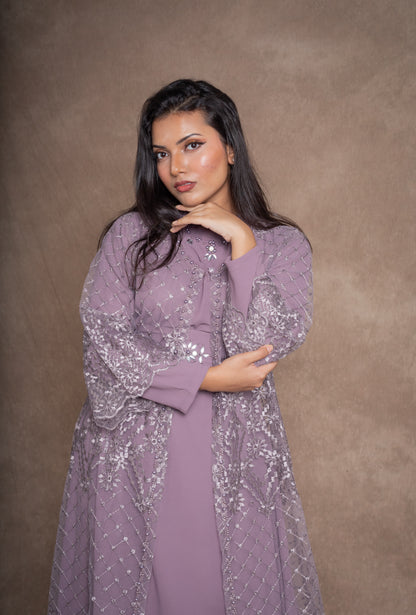 PUTERI LACE DRESS - LAVENDER