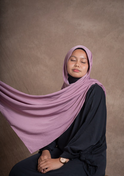 SATIN MODAL HIJAB - LAVENDER