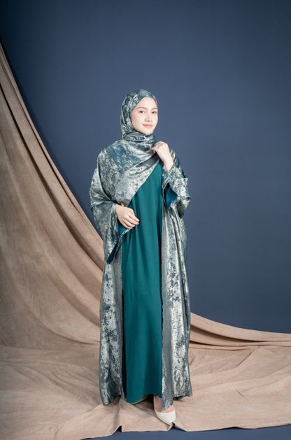 MALIKA ABAYA - EMERALD GREEN