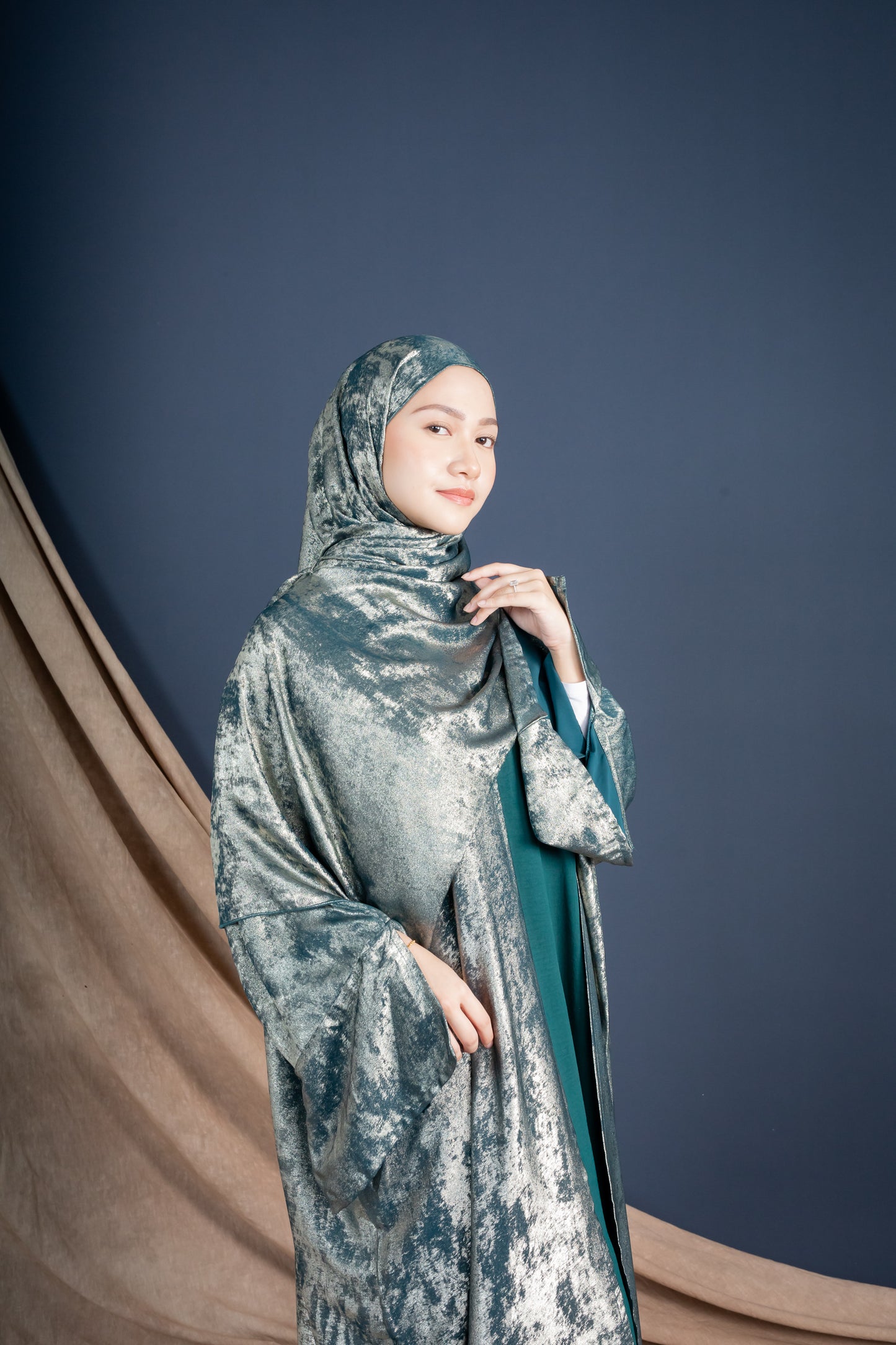 MALIKA ABAYA - EMERALD GREEN