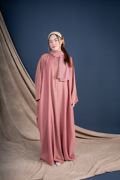 BALQIS KAFTAN ABAYA - BLUSH