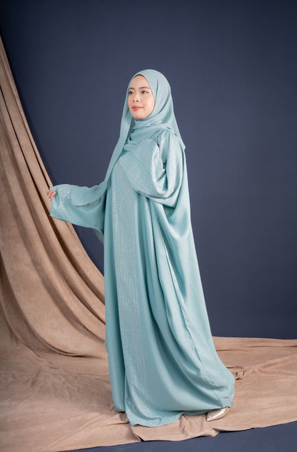 BALQIS KAFTAN ABAYA - TURQUOISE