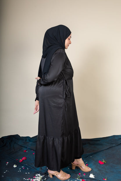 ELMIRA MAXI DRESS - BLACK