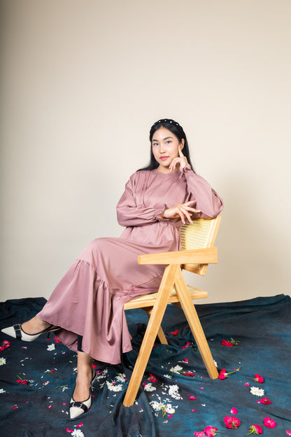 ELMIRA MAXI DRESS - BLUSH