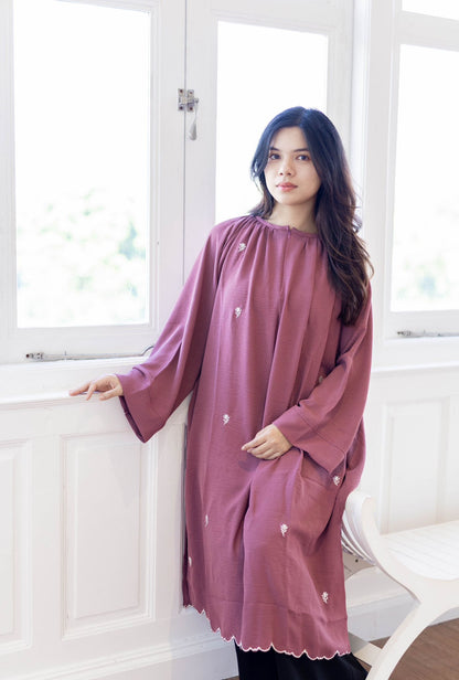 ZAYRA MIDI DRESS - PINK