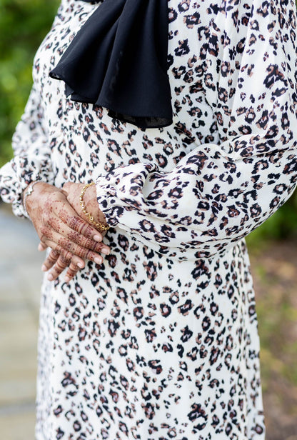 ETHEREA MAXI DRESS - CHEETAH