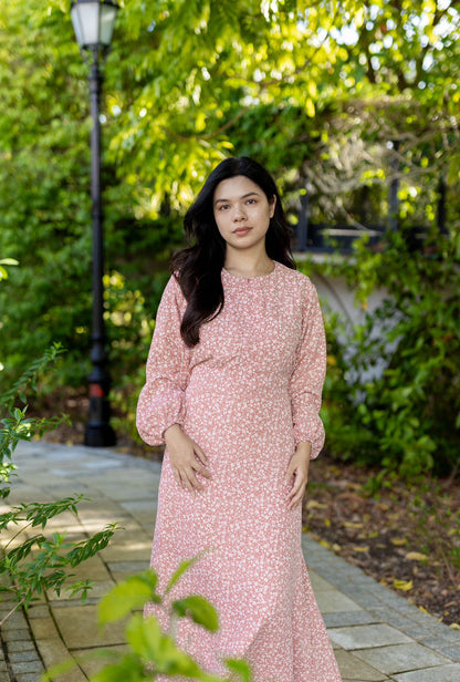 ETHEREA MAXI DRESS - BLUSH