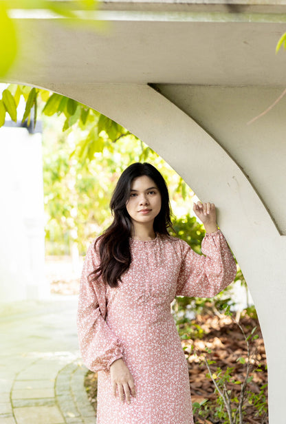 ETHEREA MAXI DRESS - BLUSH