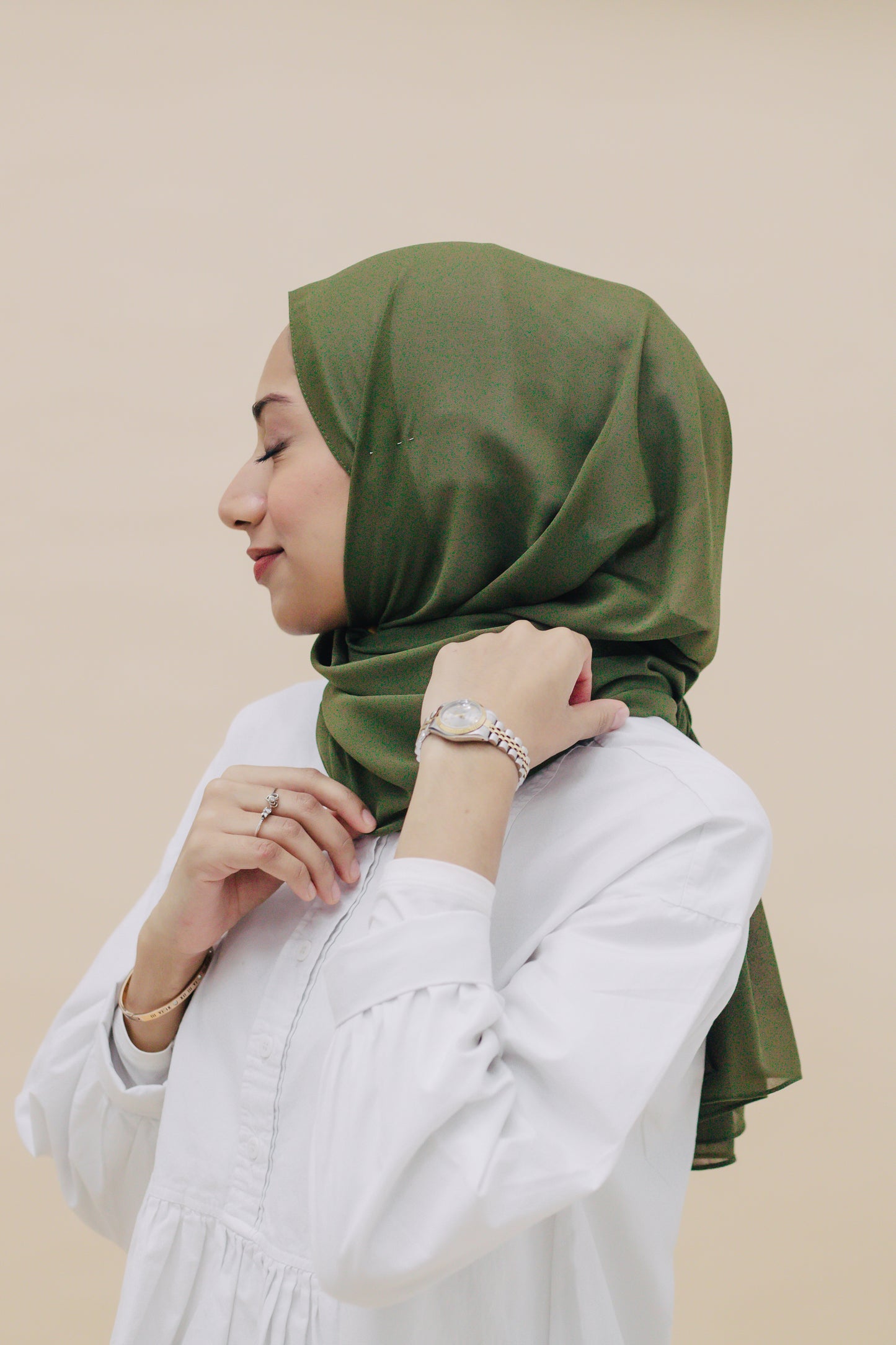 NORMAL CHIFFON HIJAB - HEATHER